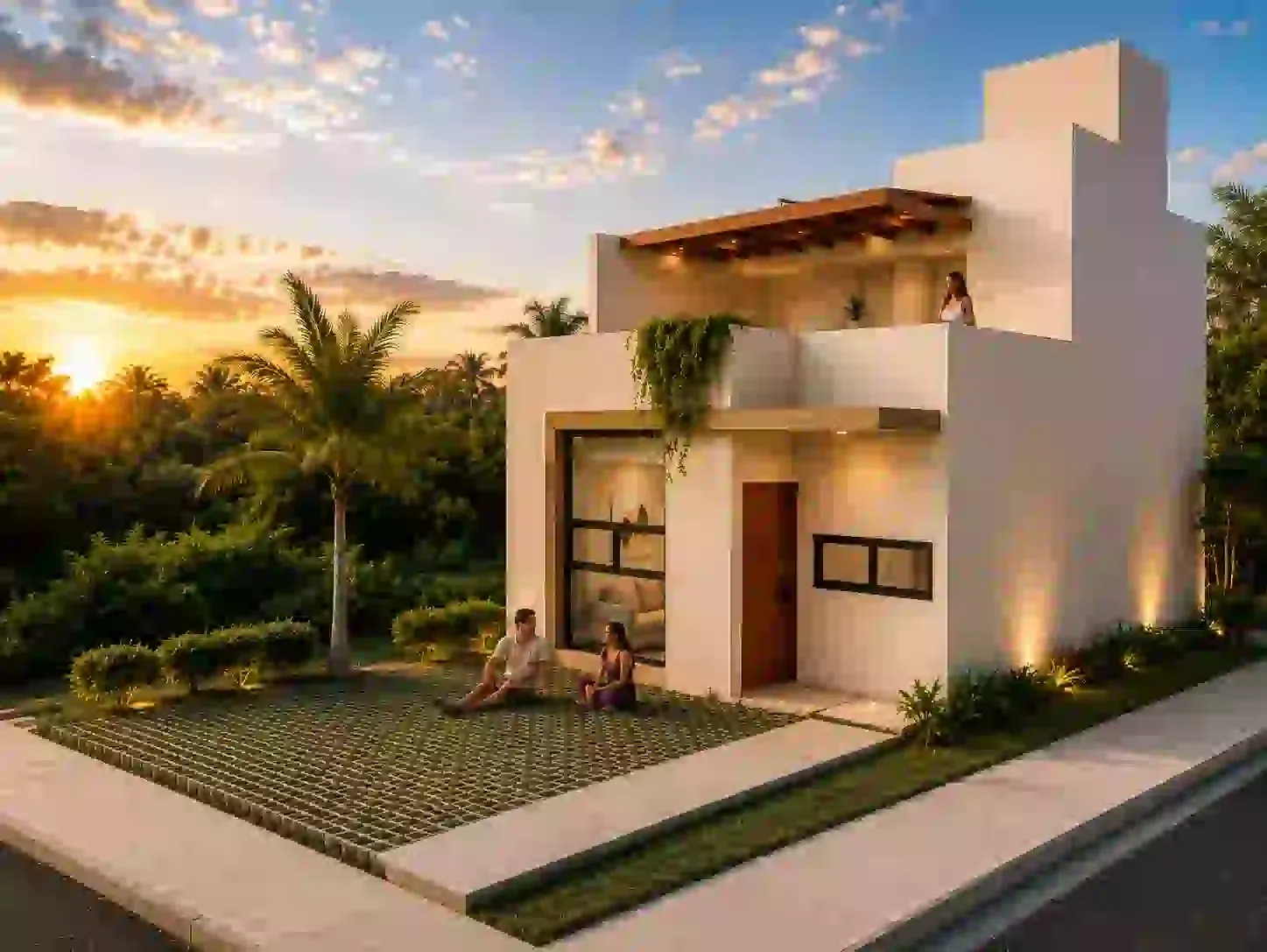 Casa contemporánea The Origin en Puerto Morelos